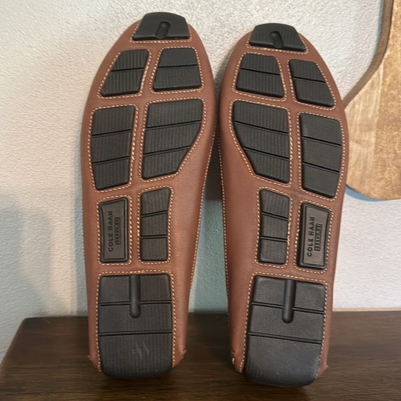 NWOT Cole Haan Men’s Size 10 Brown Penny Loafers - Picture 9 of 12